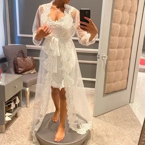 Beautiful Le El New York Madelyn Robe from Bridal Reflections New York